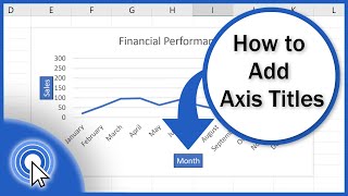 How to Add Axis Titles in Excel [upl. by Soble]