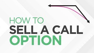 How to SELL a CALL Option  Option Trading Basics [upl. by Wehhtam828]