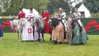 Full metal joust at Bolsover Castle  English Heritage [upl. by Einnhoj121]