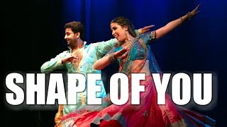 Shape of you  Kathak Fusion  Tandva Show Barcelona  Indian Raaga [upl. by Wes]