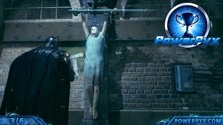 Batman Arkham Knight  The Perfect Crime Side Mission Walkthrough Mutilated Bodies Locations [upl. by Enitsed]