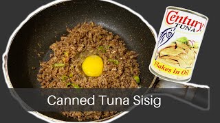 CENTURY TUNA SISIG RECIPE  BUDGET ULAM [upl. by Ahsitil]