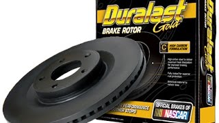 Review Duralast Gold High carbon Black rotor [upl. by Nagle689]