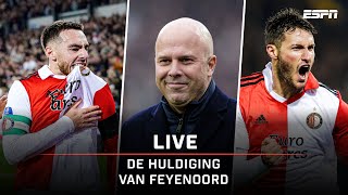 HULDIGING FEYENOORD 🏆  Landskampioen 20222023  Eredivisie [upl. by Mchugh]