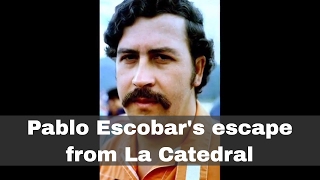 22nd July 1992 Pablo Escobar escapes from the luxury La Catedral prison [upl. by Oenire]