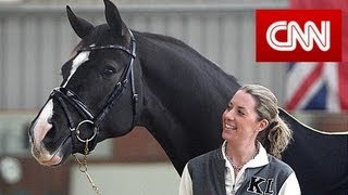 Charlotte Dujardin on CNN ft Valegro [upl. by Nedrob]