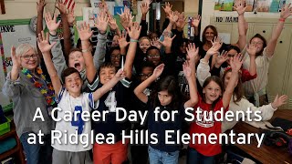 A Career Day for Students at Ridglea Hills Elementary [upl. by Aissac464]