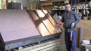 Standing Seam Metal Roofing Installation Basics Part 2 [upl. by Alhsa535]