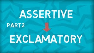 Convert Assertive to Exclamatory Sentence  Part 2 [upl. by Nylireg448]