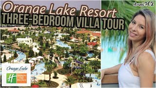 Orange Lake Resort  Three Bedroom Villa Tour  Holiday Inn Club Vacations  River Island [upl. by Amelita]