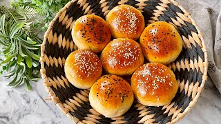 SOFT and DELICIOUS Minced Meat Stuffed Buns Using SIMPLE Dough Recipe [upl. by Kriste]