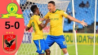 Mamelodi Sundowns vs Al Ahly 50  Highlights amp Goals 462019 [upl. by Aehsa906]