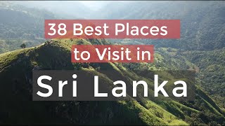 38 Best Places to visit in Sri Lanka  TOP 38 Places in Sri Lanka for Solo Travel [upl. by Yrrah]