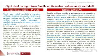 Evaluación  conclusiones descriptivas matemática [upl. by Macintyre542]