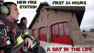 First 24 Hours in a New Fire Station  A Day in the Life [upl. by Attelrac809]