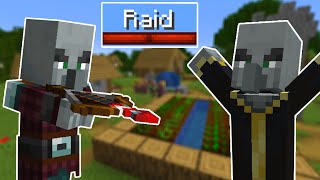 How to Start a Raid in Minecraft All Versions [upl. by Nij]