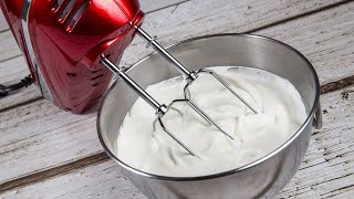 How to make a STABILIZED WHIPPED CREAM RECIPE with gelatin [upl. by Meletius733]