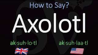 How to Pronounce Axolotl CORRECTLY Meaning amp Pronunciation [upl. by Irehs918]