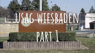 USAG Wiesbaden Germany PART 1 [upl. by Enerehs]