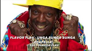 Flavor Flav  Unga Bunga Bunga Acapella [upl. by Glassman571]