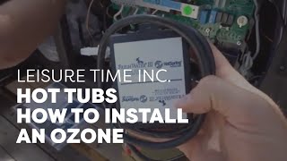 Hot Tubs How To Install an Ozone [upl. by Perce383]