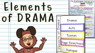 Elements of Drama Interactive Lesson for Beginners [upl. by Vanny377]