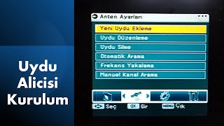 Uydu Alıcısı Kurulumu  Eski Tip Uydu Alıcısı Basit Cihaz [upl. by Friedlander192]