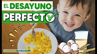 Este es el MEJOR DESAYUNO para NIÑOS 🍳🥣 Ideas de desayunos saludables [upl. by Sukhum660]