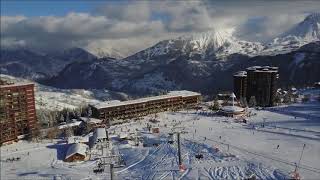 Le Corbier sous la neige [upl. by Joana234]