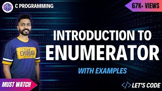 Enumerator in C Programming  enum in C Programming [upl. by Finegan]