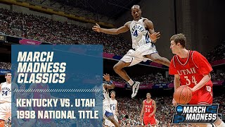 Kentucky vs Utah 1998 National Championship  FULL GAME [upl. by Wendelin]