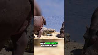 Wild Showdown Crocodiles vs Hippos in Africa [upl. by Bohman947]