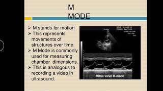 Modes of ultrasound imaging [upl. by Hanaj414]