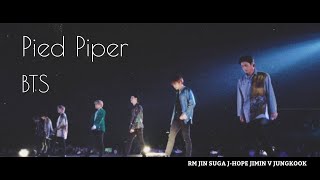 Pied Piper【BTS방탄소년단】Stage Mix 日本語字幕 [upl. by Gefell549]