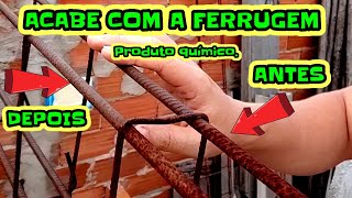 Produto para eliminar ferrugem funciona mesmo TF7 Como eliminar ferrugem fácil [upl. by Mascia]