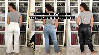 11 Perfect Pants for Small Waists amp Big Butts [upl. by Georgeta561]