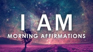 POWERFUL POSITIVE Morning Affirmations for POSITIVE DAY WAKE UP 21 Day quotI AMquot Affirmations [upl. by Iloj717]