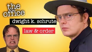 Dwight K Schrute Law amp Order  The Office US [upl. by Abehshtab]