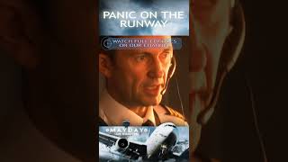 Panic On The Runway  Shorts  Mayday Air Disaster [upl. by Mecke]