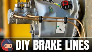 DIY Brake Lines The Easy And Correct Way [upl. by Schroder]