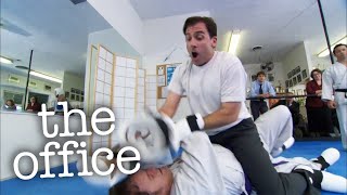 Michael Fights Dirty  The Office US [upl. by Lahpos345]