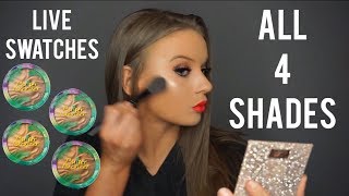 NEW SHADES Physicians Formula Butter Bronzers  Live Swatches and Review [upl. by Allison]