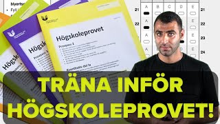 Träna inför HÖGSKOLEPROVET Ordförståelse [upl. by Rella]