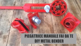 Piegatrice Manuale Fai Da Te  DIY Metal Bender [upl. by Emil]