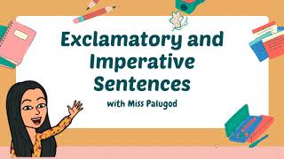 Imperative and Exclamatory Sentences [upl. by Kerrin]