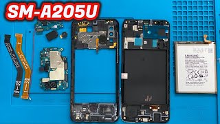 Samsung A20 Screen Replacement Step By Step Guide [upl. by Novyar872]