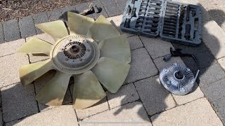 0307 Dodge Ram 2500 Fan Clutch replacement [upl. by Frasquito576]