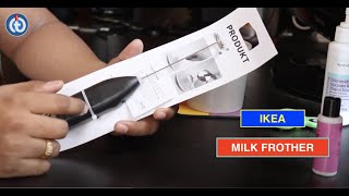 IKEA MILK FROTHER Review amp Battery Installation [upl. by Sutherland533]