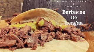 Authentic Mexican Barbacoa De Lengua On Slow Cooker [upl. by Stannfield351]