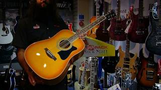 Ibanez V50NJP Acoustic Guitar Package Demo  PMT [upl. by Kceb]